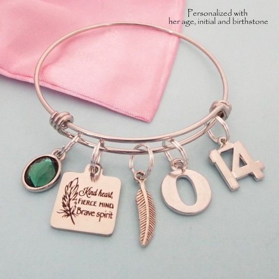 Girl 14th Birthday Personalized Birthstone Teenage Girl Birthday Teenager Gift Ideas for Her Daughter Gift Gift for Girl Turning 14