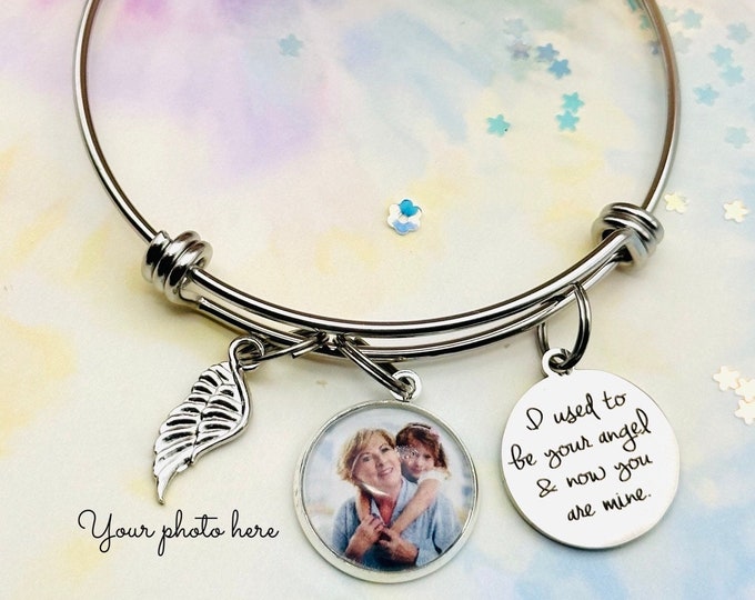 Memorial Gift, Personalized Sympathy Jewelry, Sorry for Your Loss, Remembrance Gifts for Loss of Mother, Handmade In Memory Box, Keepsake