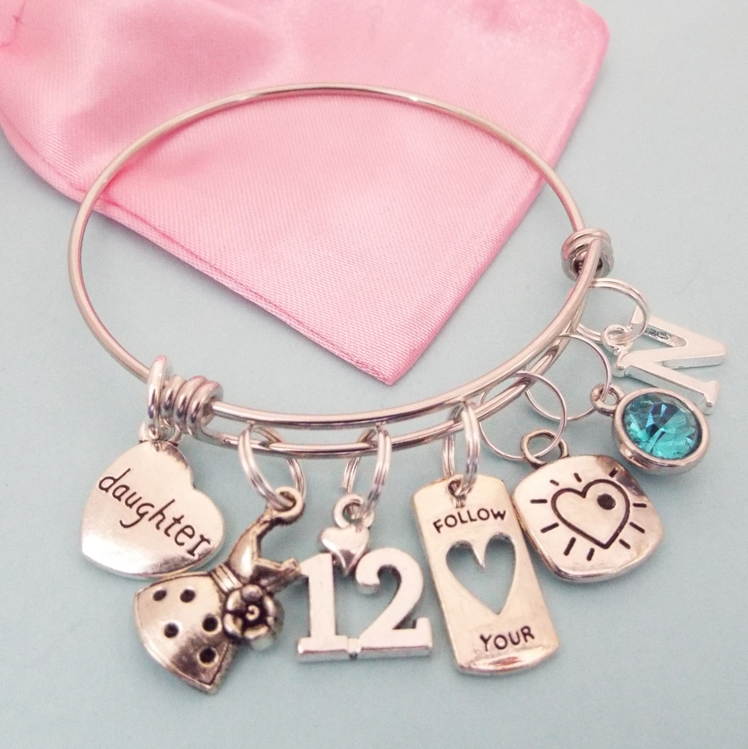 12th Birthday Gift For Girl Gift For 12 Year Old Girls Birthday Charm