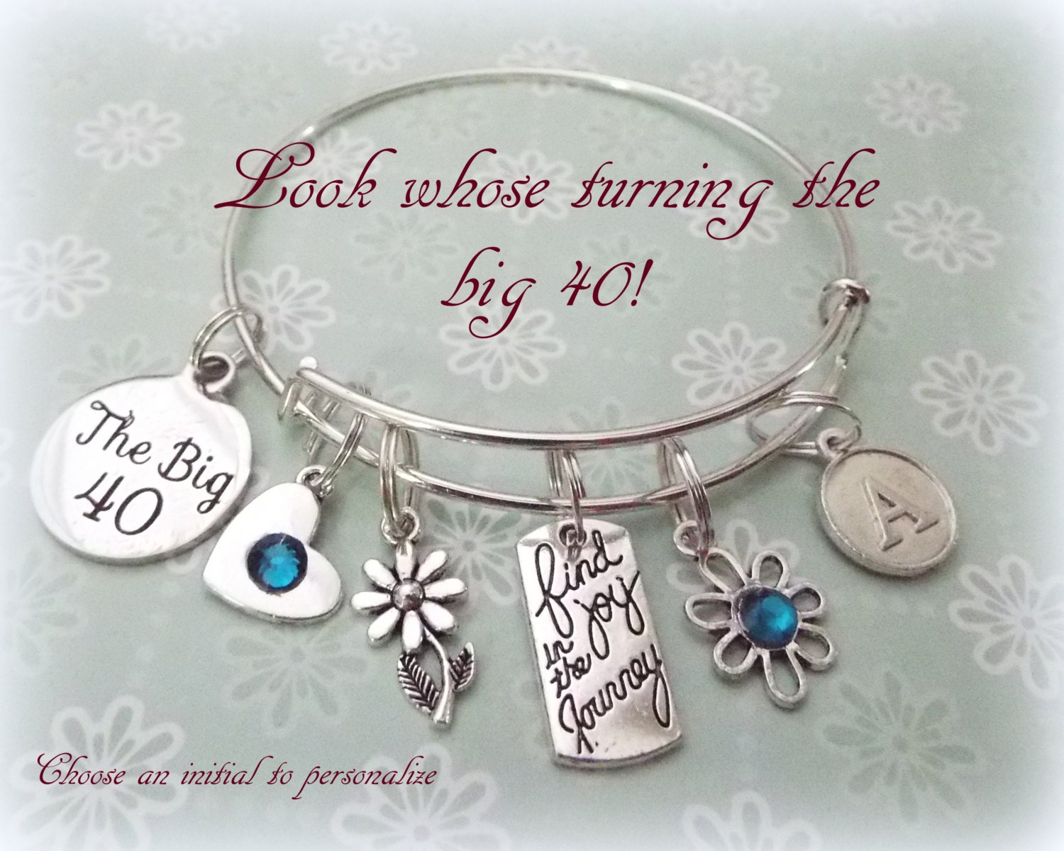 Woman 40th Birthday Gift Personalized Gift Turning 40 Gift Etsy