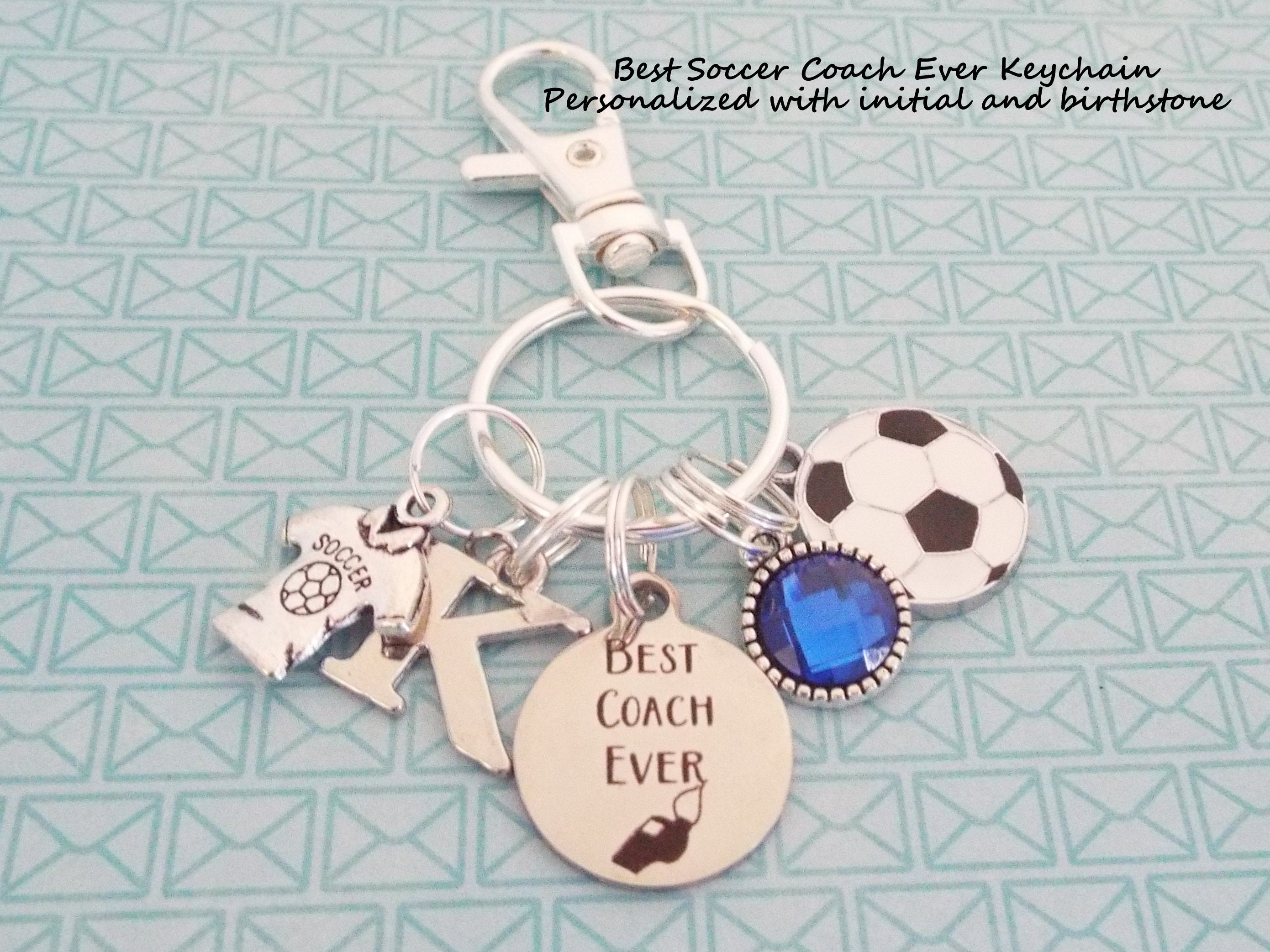 Soccer Coach Gift Gift for Coach Coach Keychain Gift Thank You