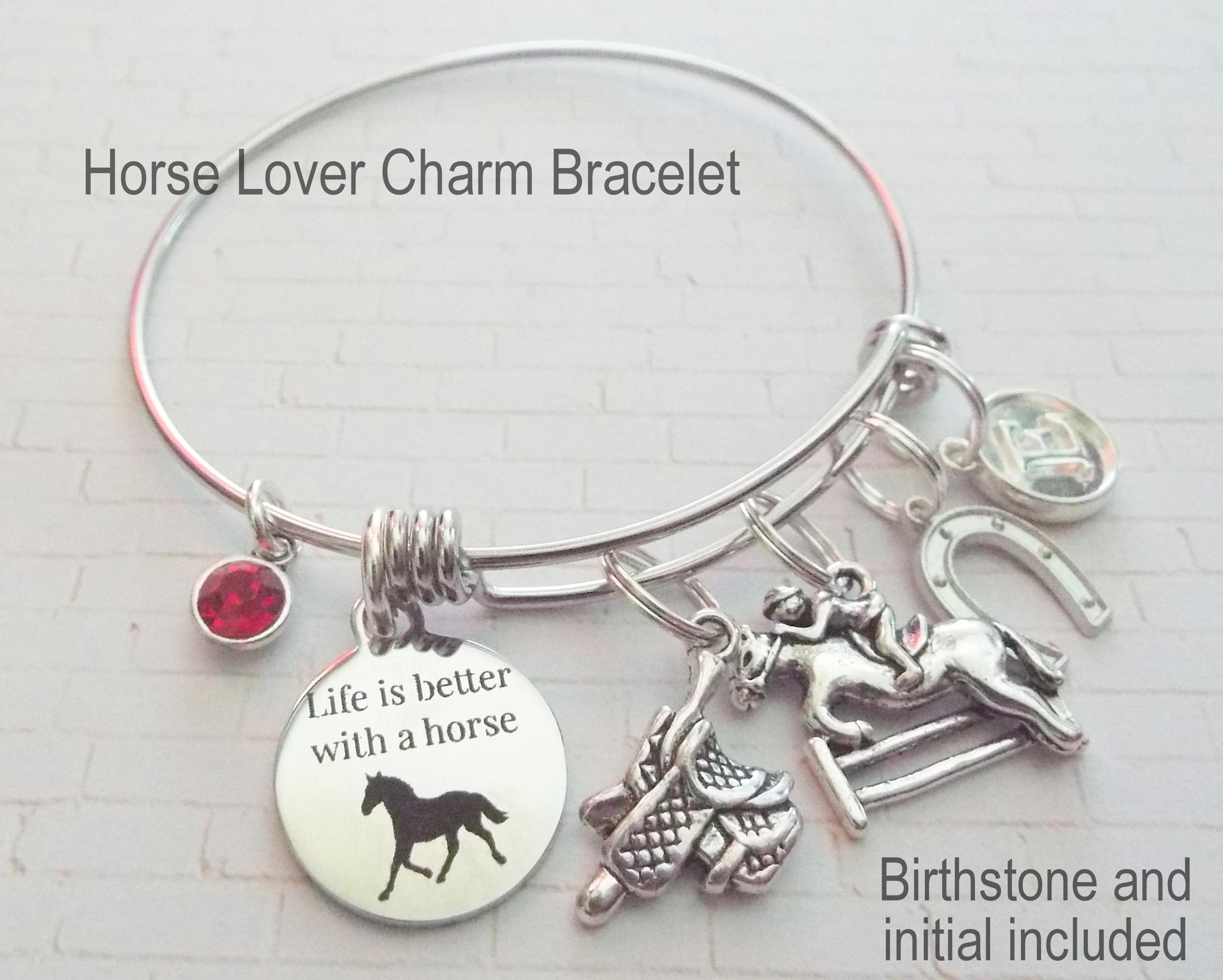 Horse Lover Gift, Equestrian Jewelry Gift, Equestrian Girl Gift, Horse