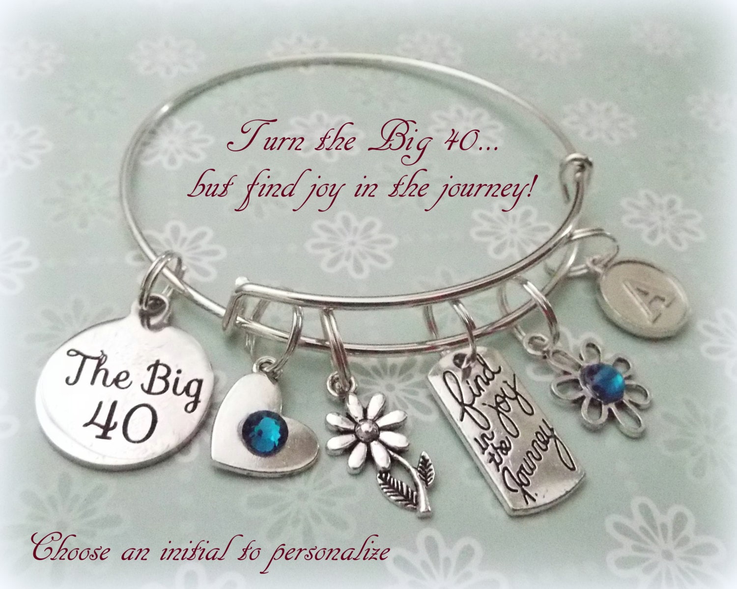 Woman 40th Birthday Gift, Personalized Gift Turning 40 ...