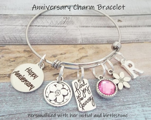 14th Birthday Gift for Girl, Charm Bracelet for 14 Year Old Girl