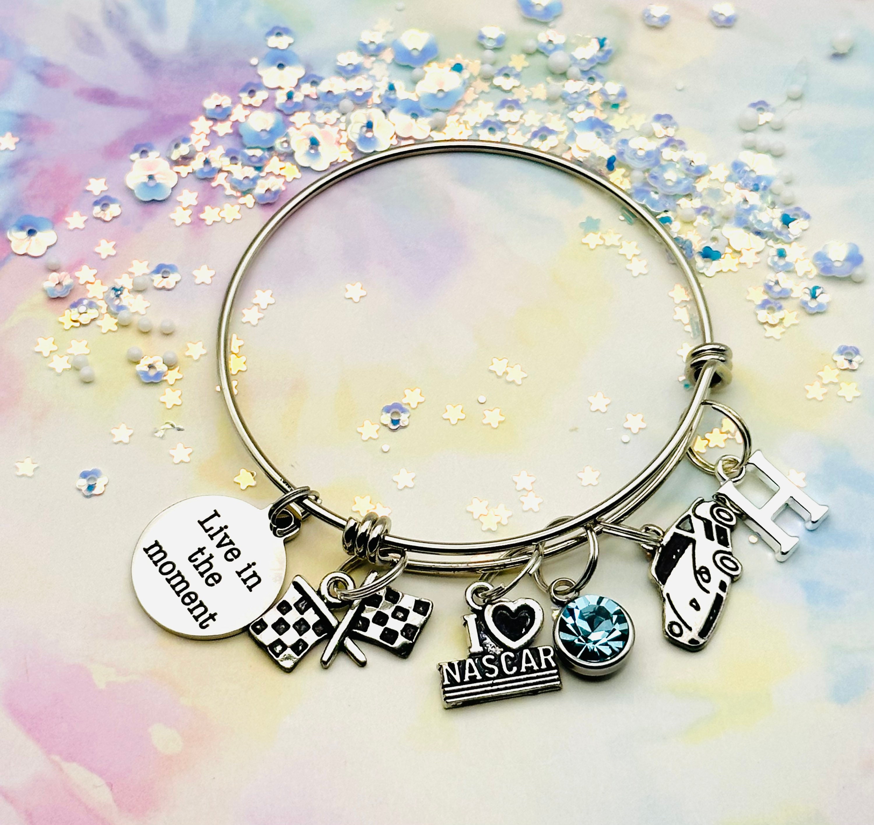 Car Part Charm Bracelet #3 - Driver's Bracelet