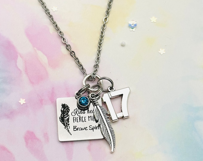 Personalized Boho Jewelry, Handmade Gift, Gift Boxed, Birthday Gift for Her, Handmade Jewelry, Silver Initial Necklace with Birthstone