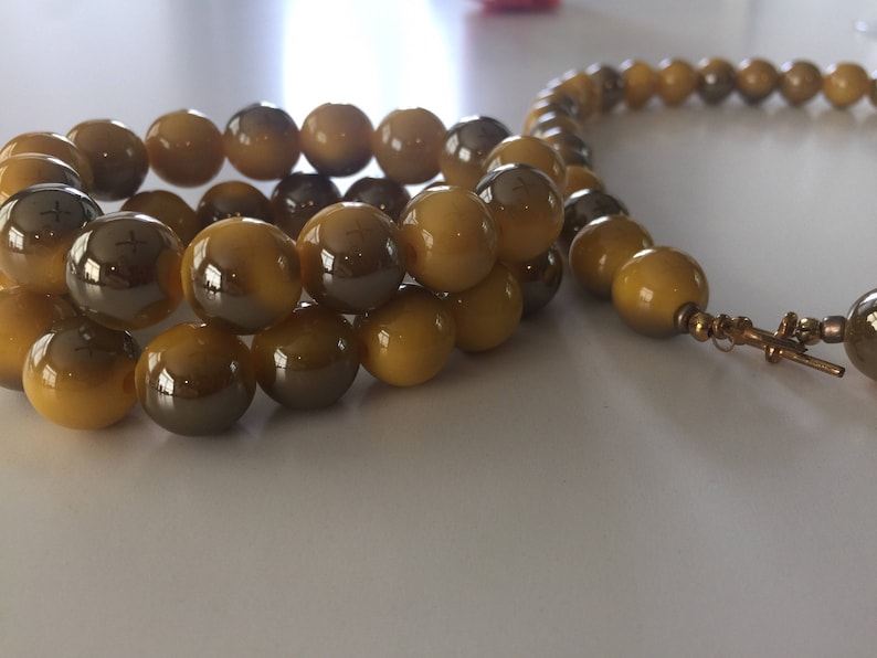 Yellow Necklace and 2 Bracelets