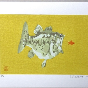 Together we can #1, 7 Colour Linoprint, Limited edition of 7 prints, 2021