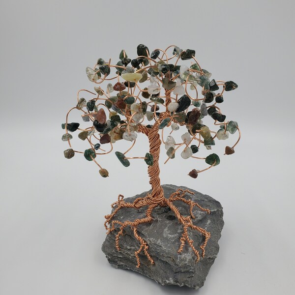 A Walk Through the Forest Healing Gemstone Tree