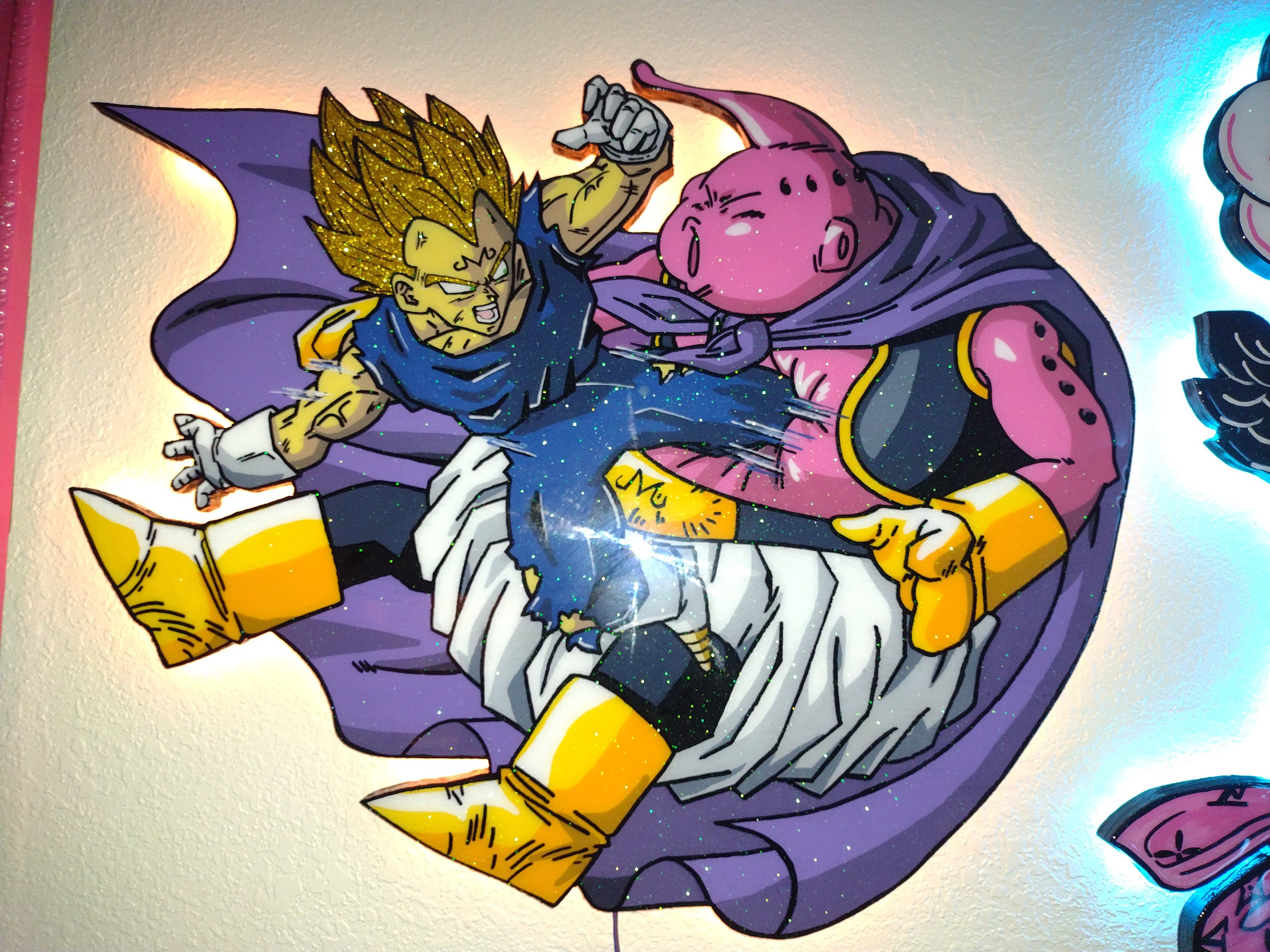 Majin Vegeta Vs Fat Buu Full Fight Majin Vegeta Vs Fat Buu - Etsy