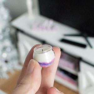 Miniature candle, 1/6, 1/4,  dollhouse prop, miniature candle, dollhouse decoration, doll diorama,Roombox, diorama accessories
