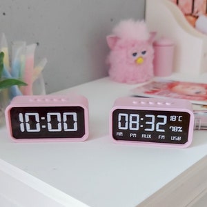 1:4 and 1/3 Miniature alarm clock, dollhouse alarm clock, miniature prop, dollhouse decoration, minifee accessories, dollhouse accessories