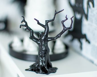 1/4、1/6 ミニチュア枯れ木、ミニチュアハロウィーン、ドールハウスハロウィーン、ハロウィーン、ドールハウスの装飾、ミニチュア魔術
