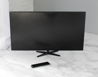 1/4 and 1/6 scale, Large dollhouse flat TV with remote,  miniature television, miniature Tv, dollhouse Tv dollhouse decoration, BJD, MSD