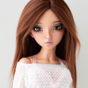 7&quot; Alpaca Wig, 18cm wig, Bjd wig, minifee wig, BJD, MSD, MNF, minifee