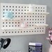 Miniature peg board dollhouse pegboard miniature wall shelf | Etsy