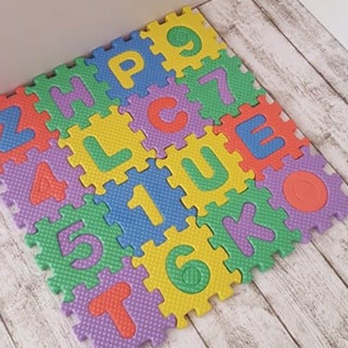 Dollhouse Floor Play Mat Miniature Plastic Foam Puzzle Etsy