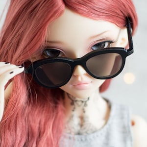 1:4, Doll oversized sunglasses, msd glasses, minifee eyeglasses , BJD, MNF , minifee eyeglasses, glasses,  eyewear, doll glasses