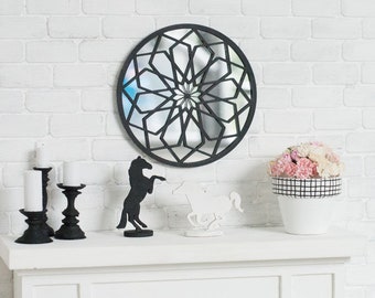 Miniature mirror, dollhouse mirror, dollhouse prop, miniature accessories, dollhouse accessories, miniature, doll diorama, dollhouse prop