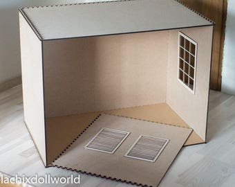 置き型 ドールハウス壁と床  (リクエスト品) 置き型 ドールハウス壁と床 (リクエスト品)