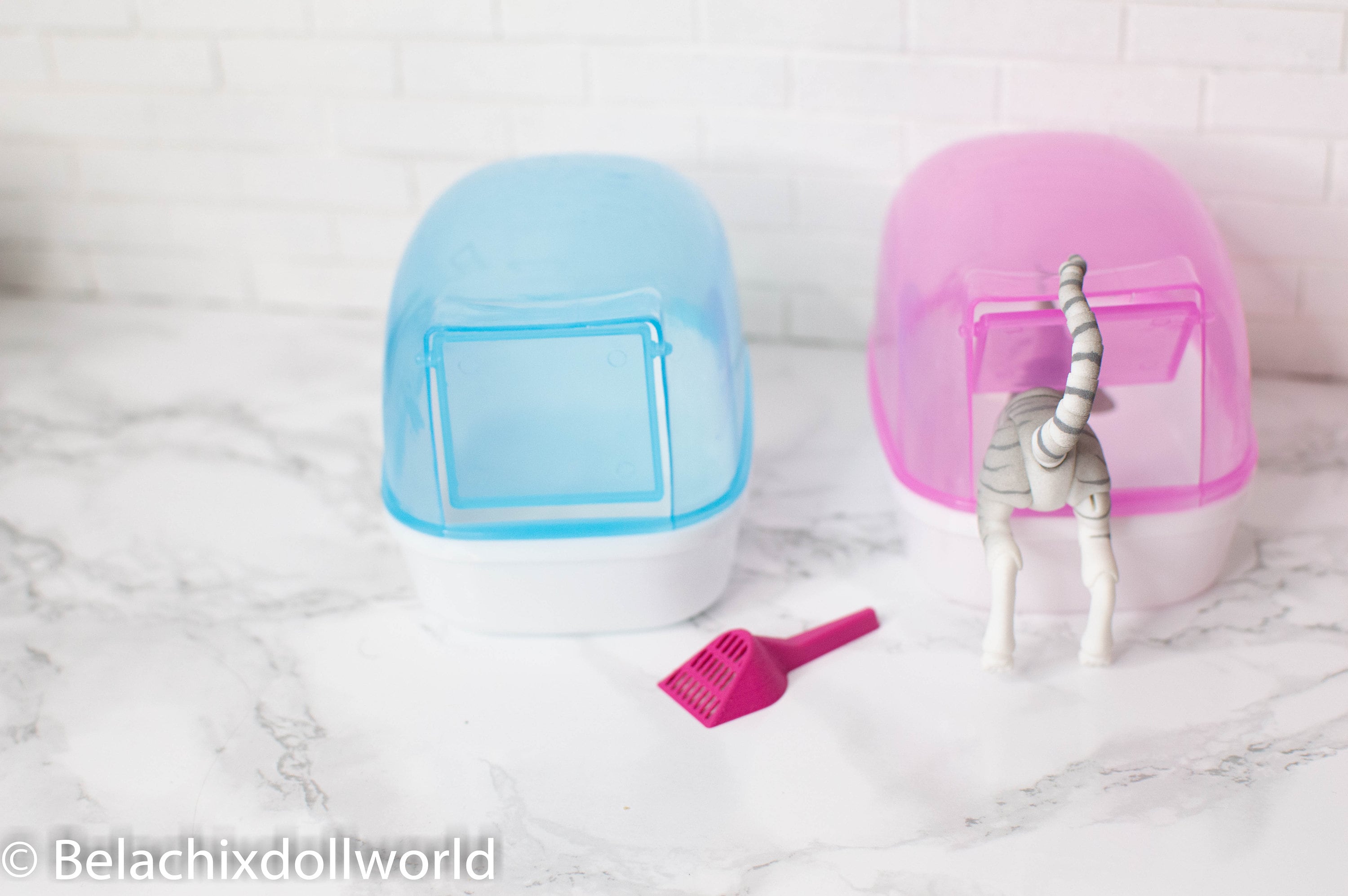 1:4 Miniature Cat Litter Box Scoop Miniature Cat | Etsy