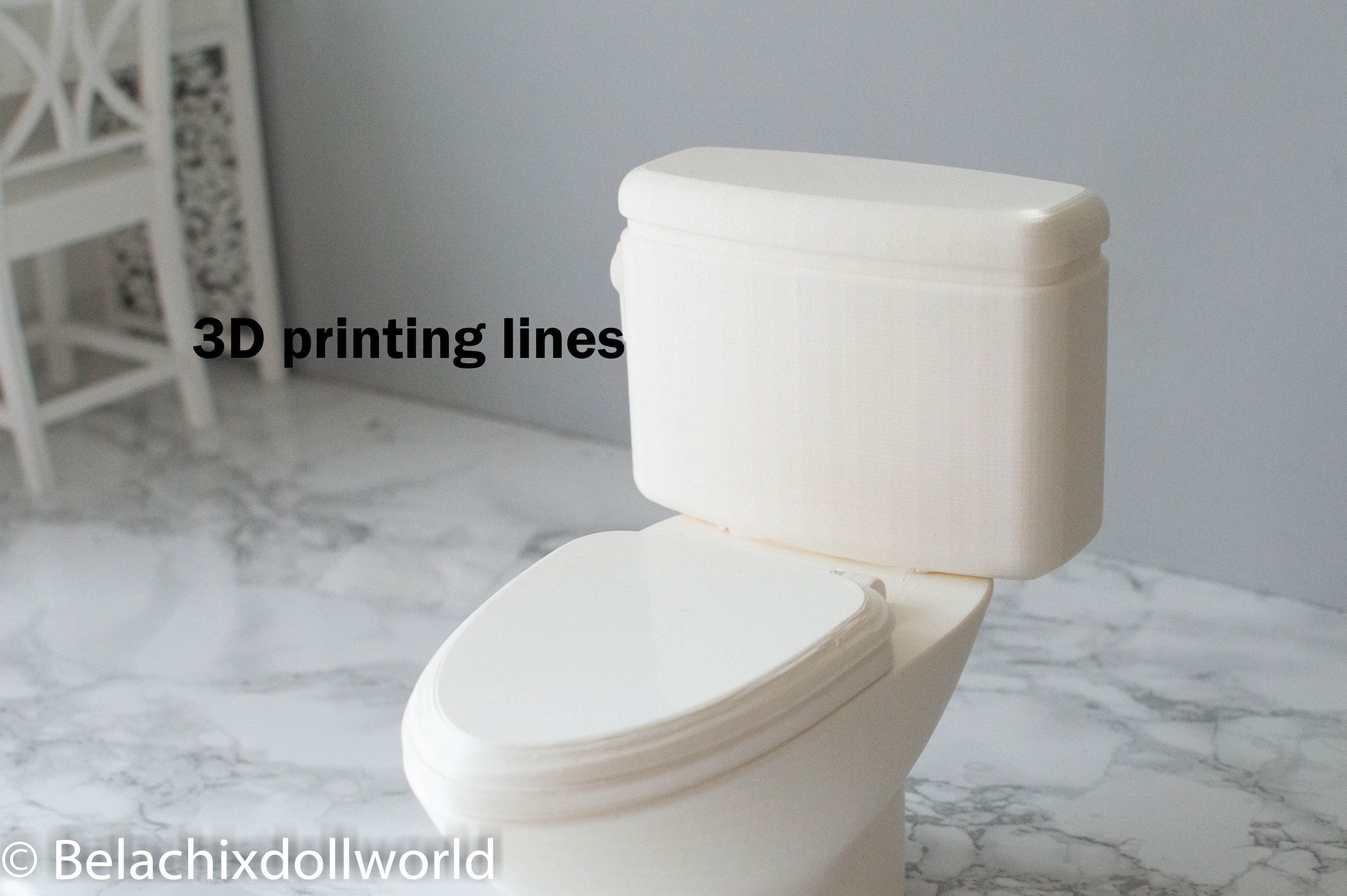 14 Miniature Toilet DIY Bathroom Dollhouse Toilet Etsy