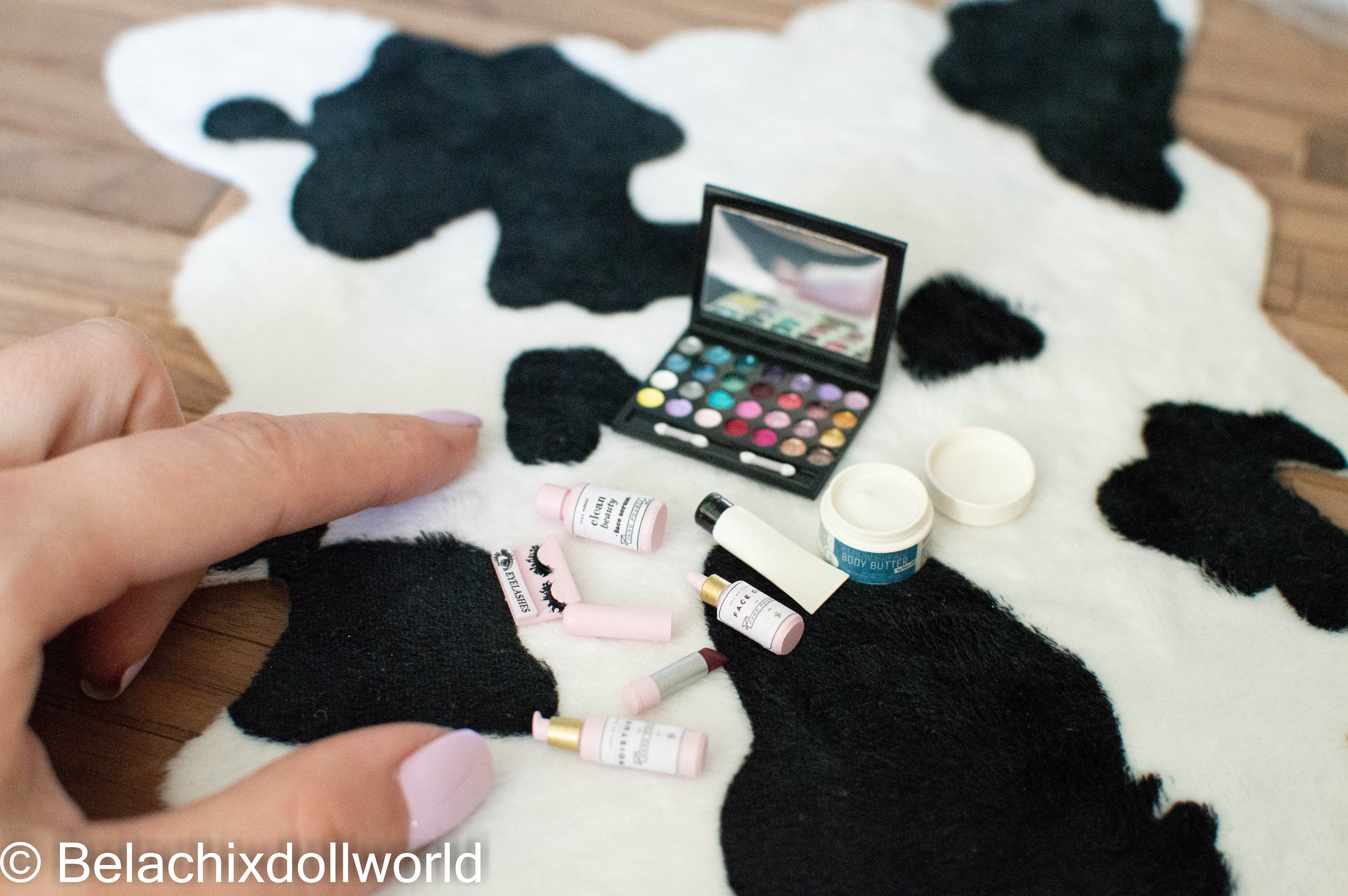 1/4 or 1/6 miniature make up set dollhouse make up doll make Etsy