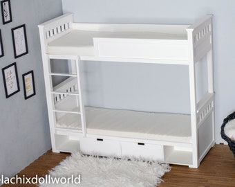 Lits superposés pour enfants, lits superposés, avec 3 étages, avec 2 Lits superposés pour enfants, lits superposés, avec 3 étages, avec 2