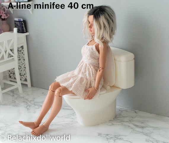 DIY bathroom for my dollhouse : r/miniatures