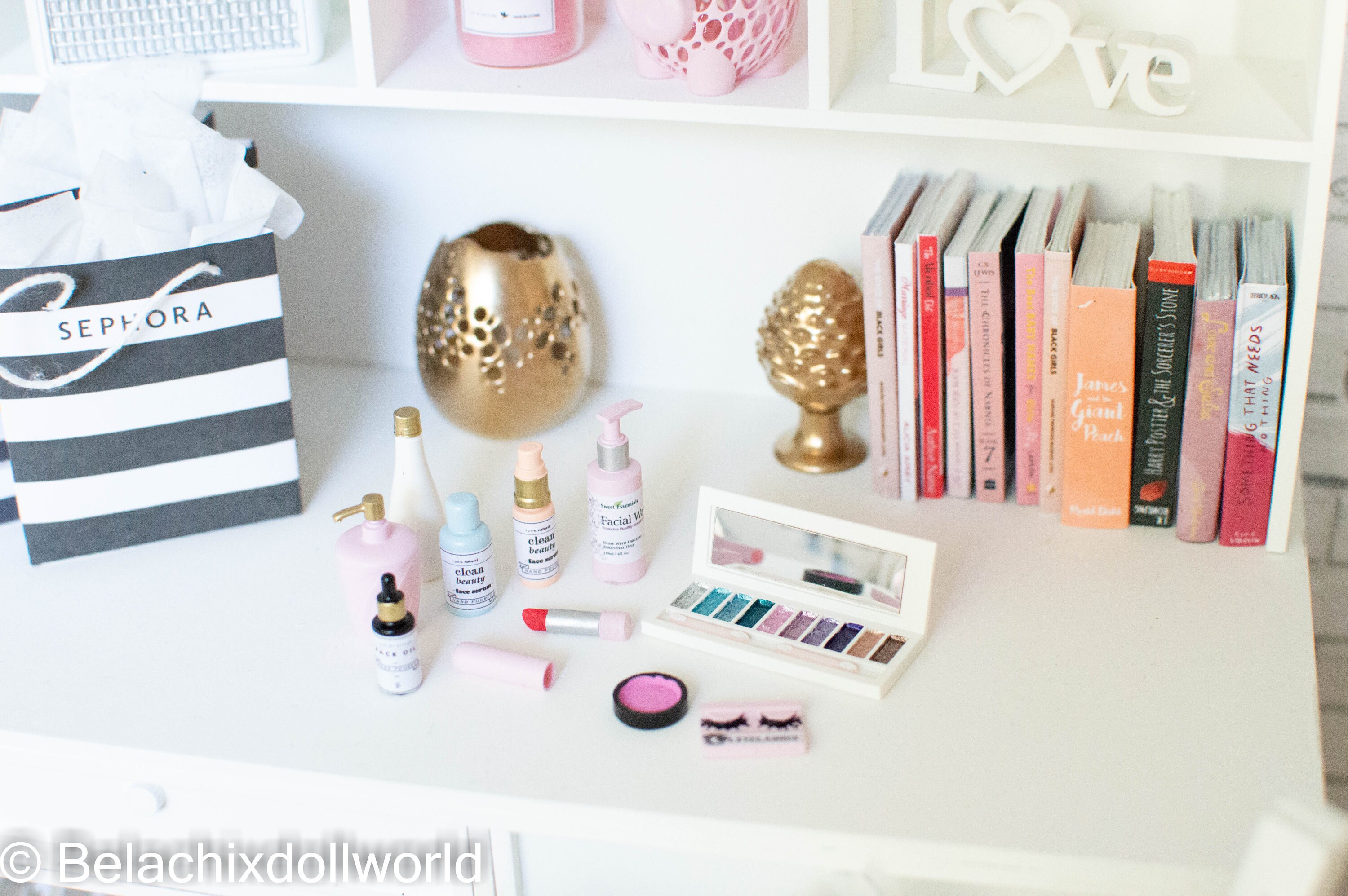 1/4 or 1/6 Miniature Make up Set Dollhouse Make Up Doll Make Etsy