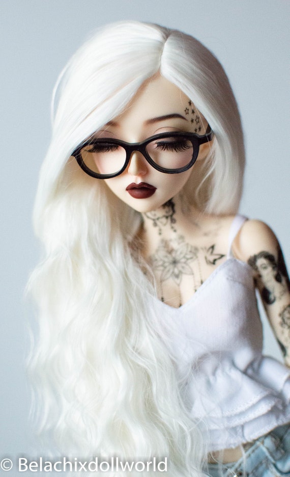 1 4 Minifee Round Nerd Glasses BJD MSD MNF Doll Eyeglasses