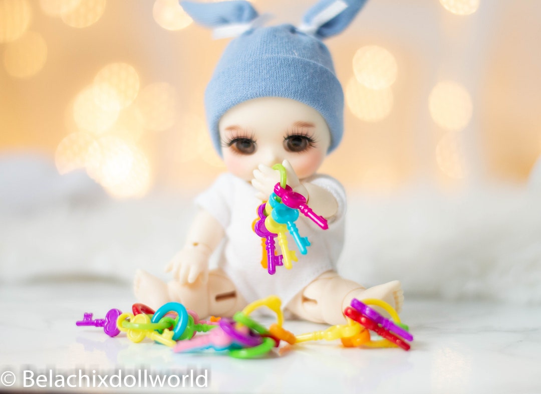 Mini Baby Rattles 1:6 Miniature Baby Rattle, Baby Toy, Miniature Baby Accessories ...