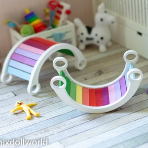 miniature baby swing, miniature baby toy, miniature nursery, miniature baby, BJD, nappy choo, happy choo, bjd baby