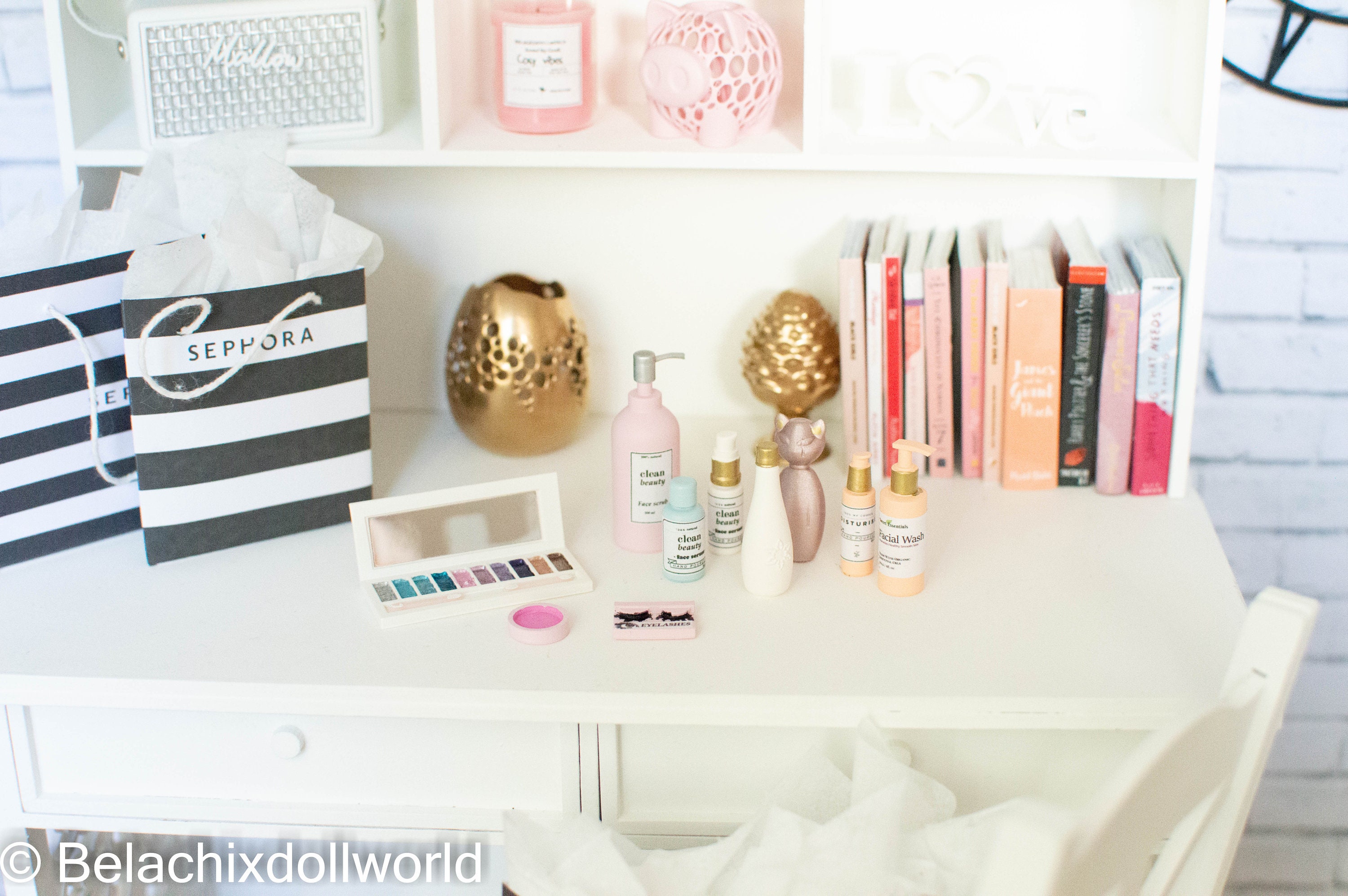 1/4 or 1/6 Miniature Make up Set Dollhouse Make Up Doll Make Etsy