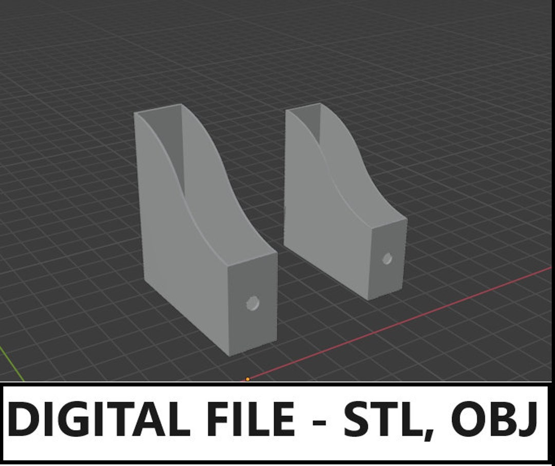 Stl File Only STL, OBJ File ONLY, 1/4 , 1:6 Miniature Magazine Holder, Dollhouse ...
