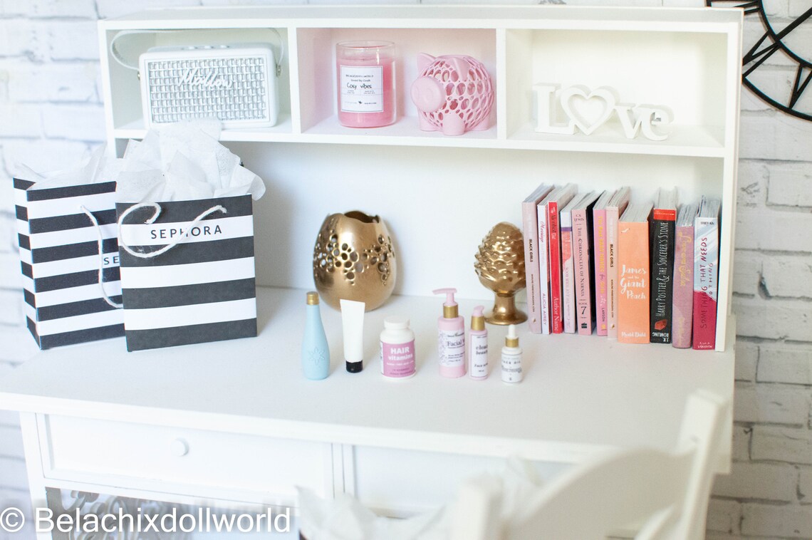 1/4 or 1/6 Miniature Make up Set Dollhouse Make Up Doll Make Etsy