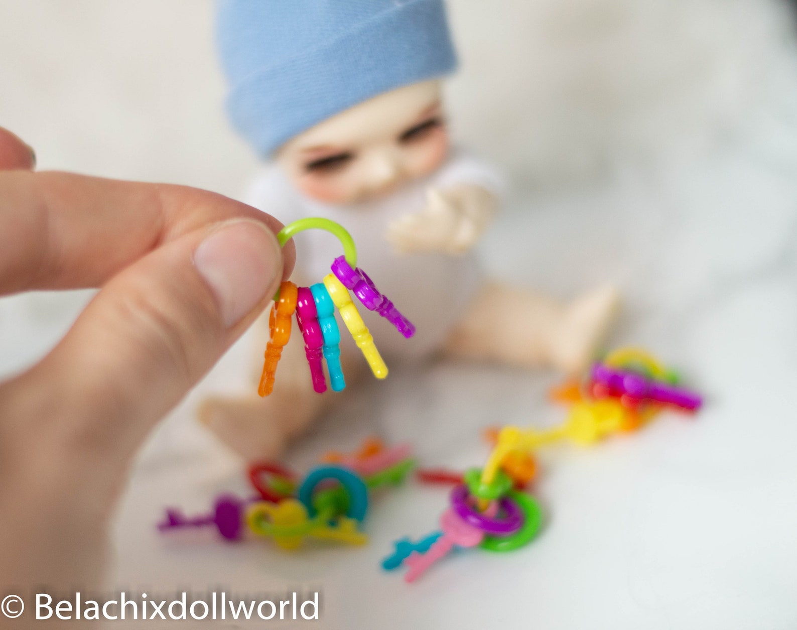 Mini Baby Rattles 1:6 Miniature Baby Rattle, Baby Toy, Miniature Baby Accessories ...