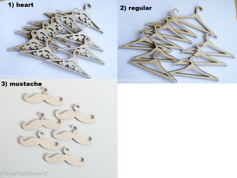 75 Pièces Poupée Cintre Mini Cintre Pour Poupée Porte Robe Pour Poupée