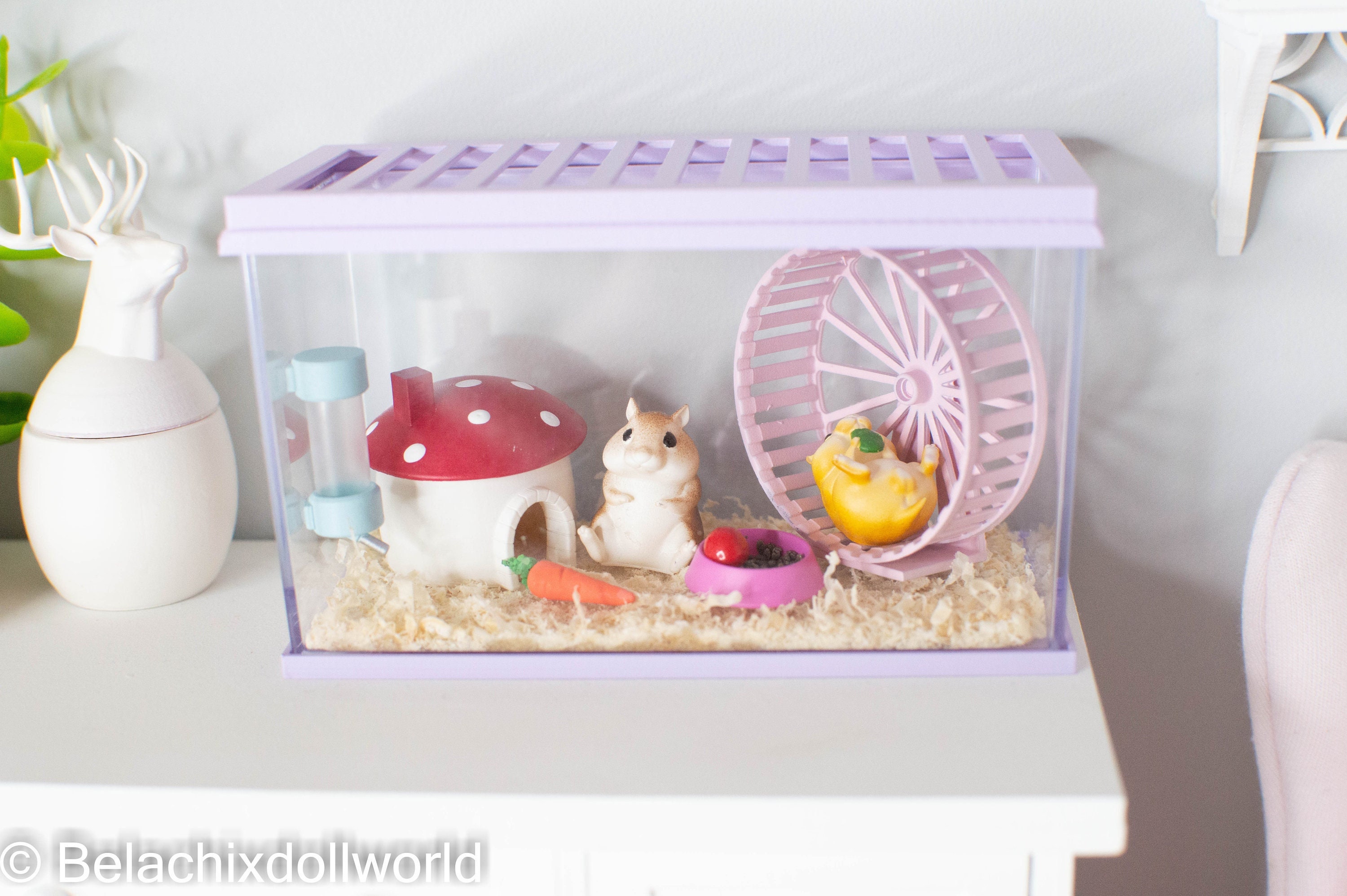 miniature hamster cage