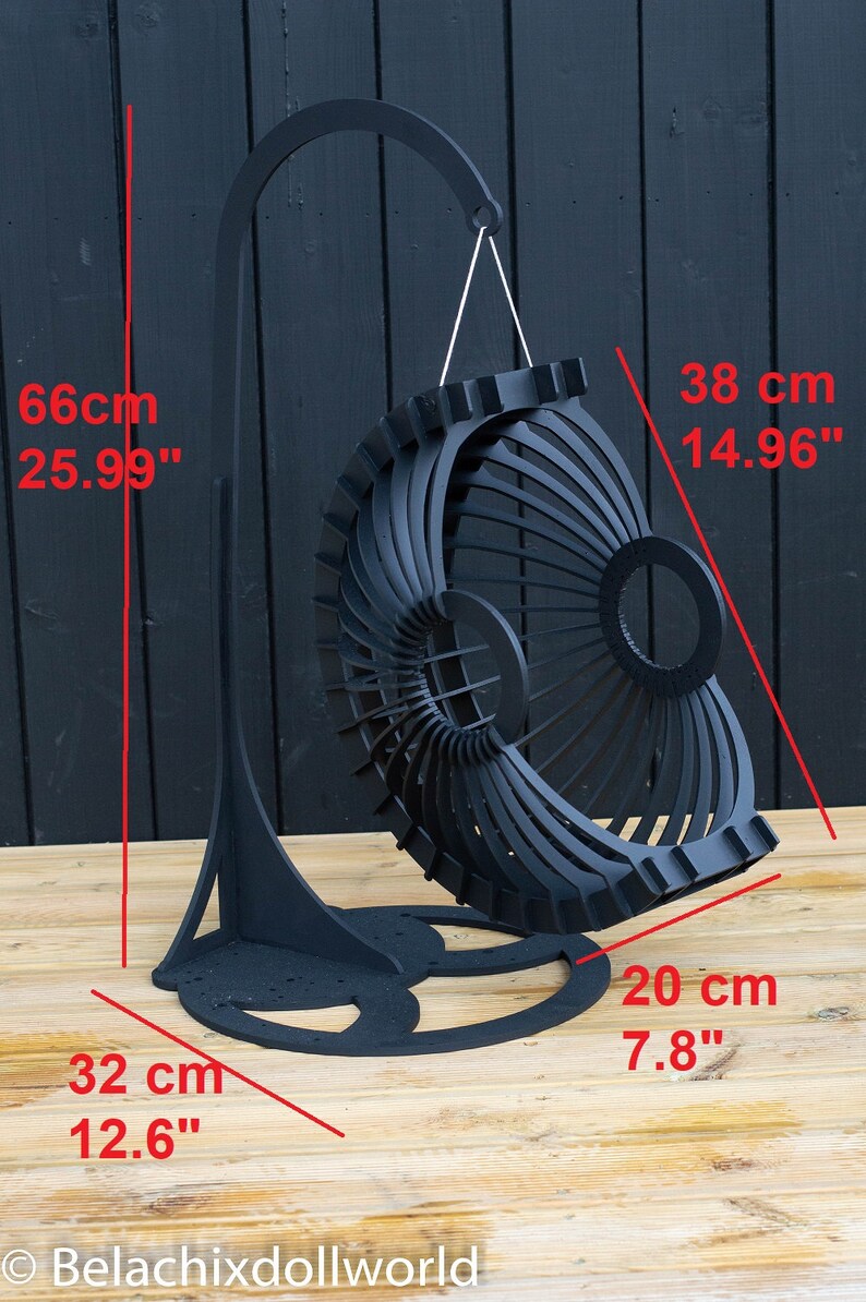 SD Hanging Chair KIT Miniature Modern Hanging Chair Hanging Etsy