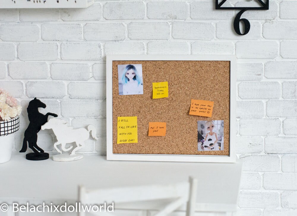 14 Miniature Bulletin Board Miniature Memory Board Etsy