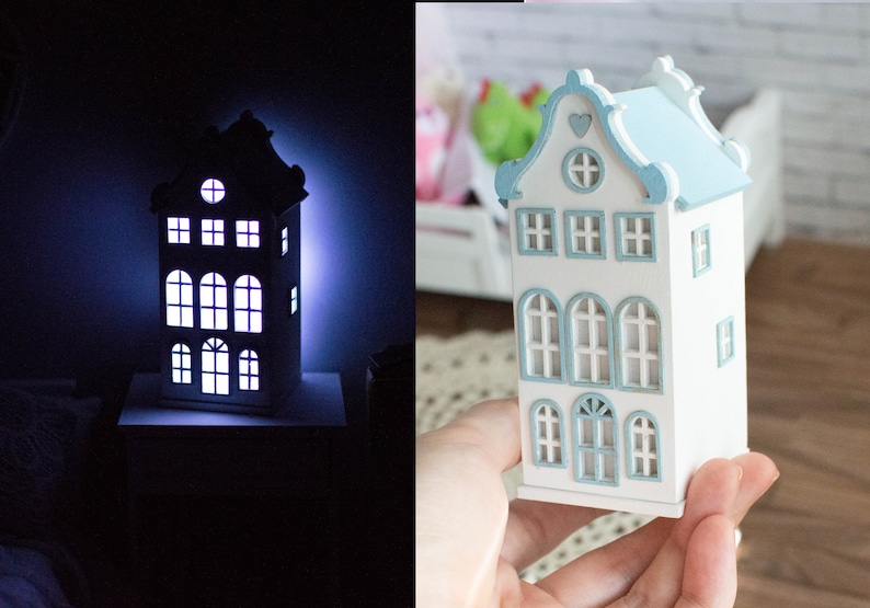 Miniature Nursery Lamp Dollhouse Light Dollhouse Lighting Etsy