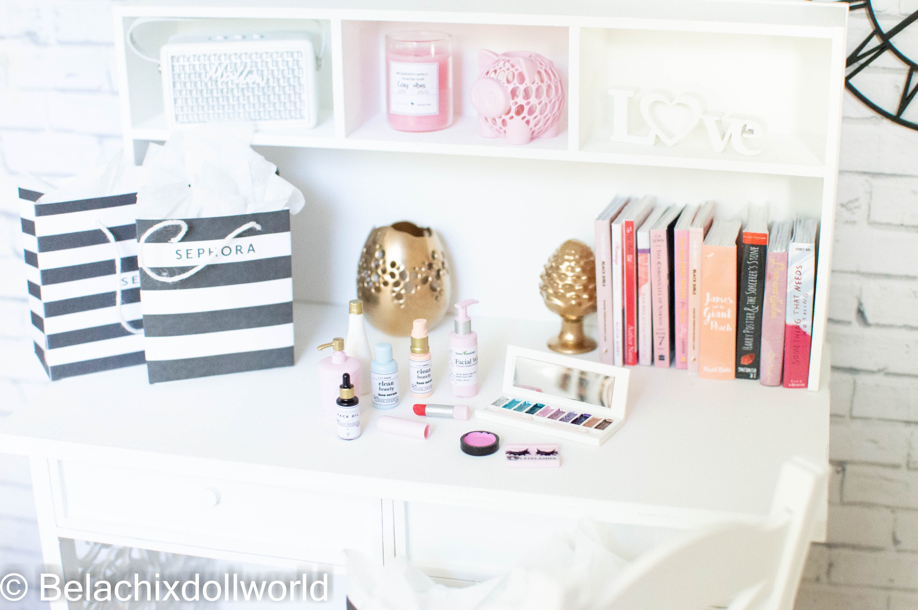 1/4 or 1/6 Miniature Make up Set Dollhouse Make Up Doll Make Etsy