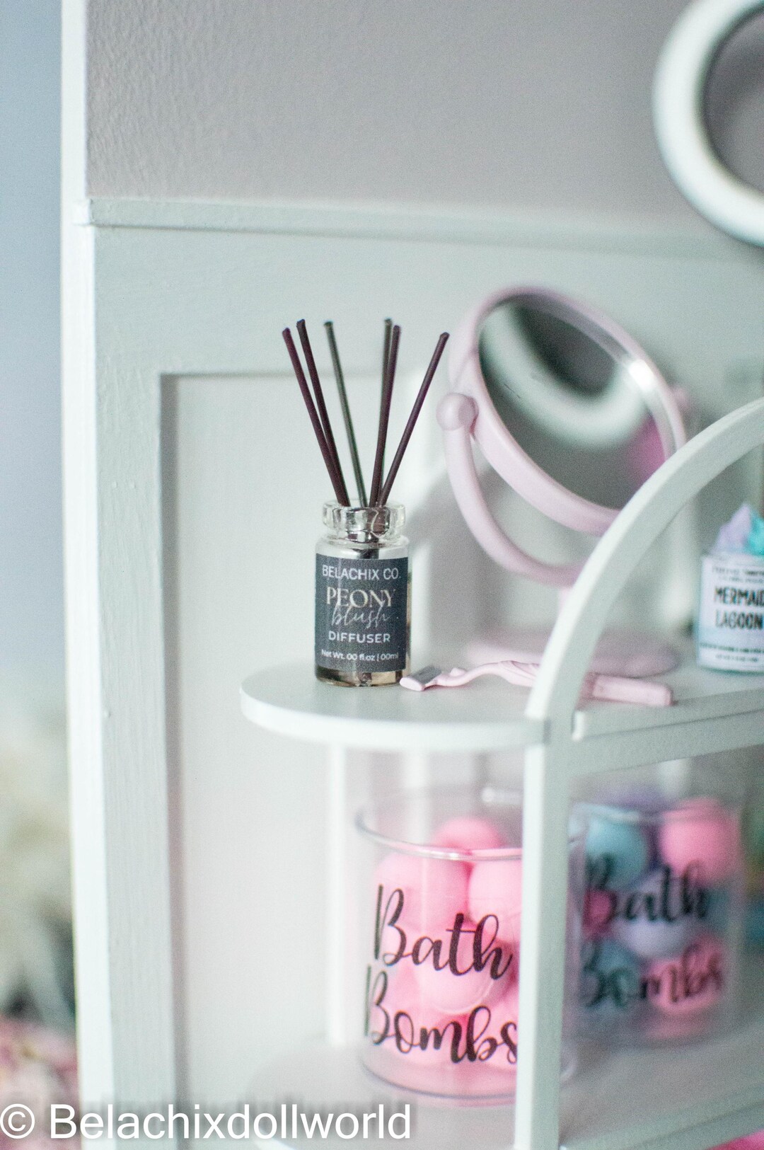 Diffuser Prop 1/6, 1/4 Miniature Reed Diffuser Dollhouse Prop, Decoration, Doll ...
