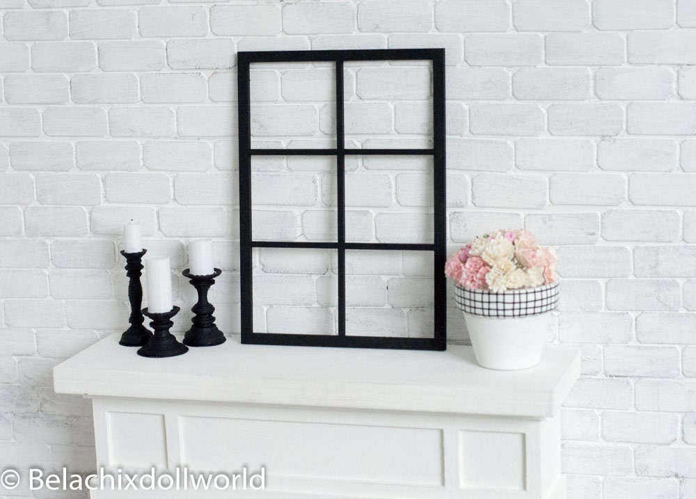Lot De 3 Ensembles De Portes Et Fenêtres En Bois – Pour Maison De Poupée, 5 Styles, Décoration Miniature