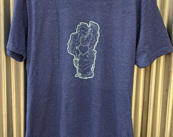 Topo Design Lovin' Lake Tahoe T-Shirt - Unisex