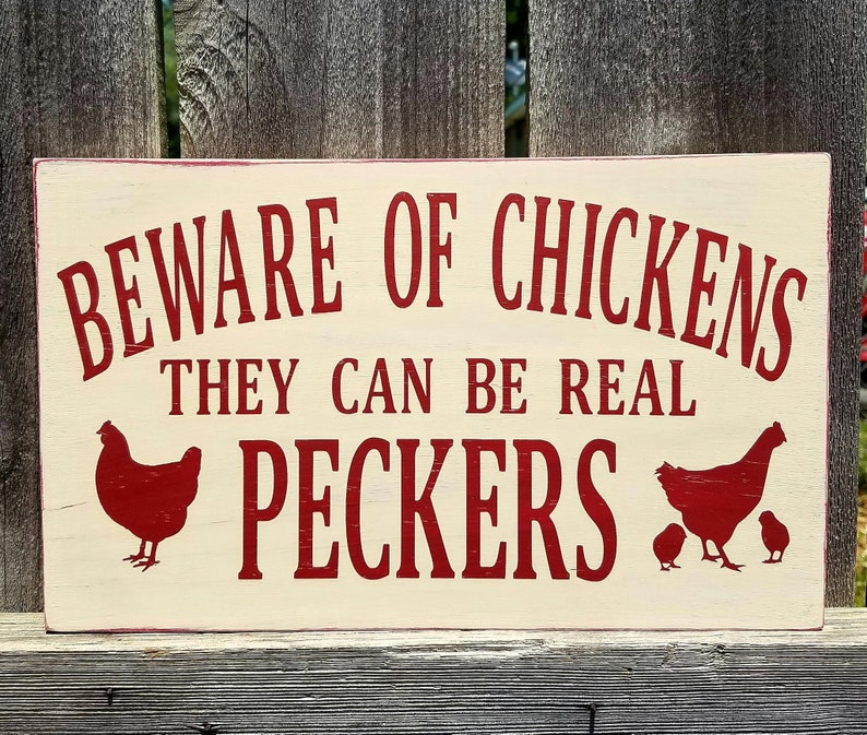 Chicken Coop Sign Farmhouse Decor Chicken Sign Chicken Etsy