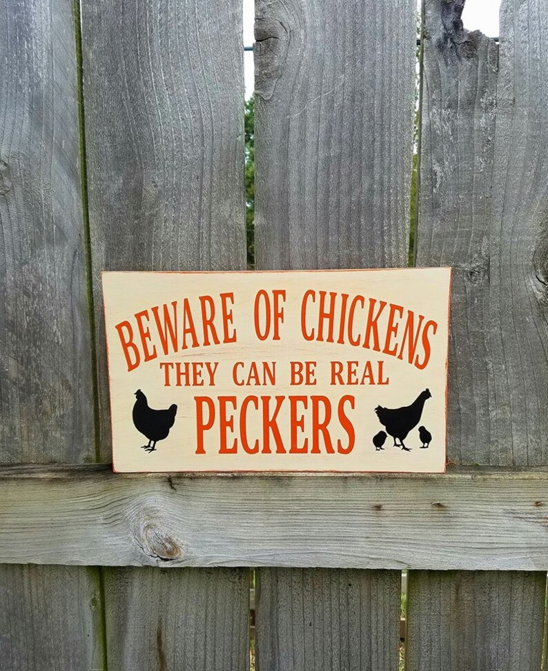 Chicken Coop Sign Farmhouse Decor Chicken Sign Chicken Etsy