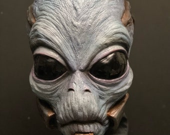Unique Alien Full Mask- Latex