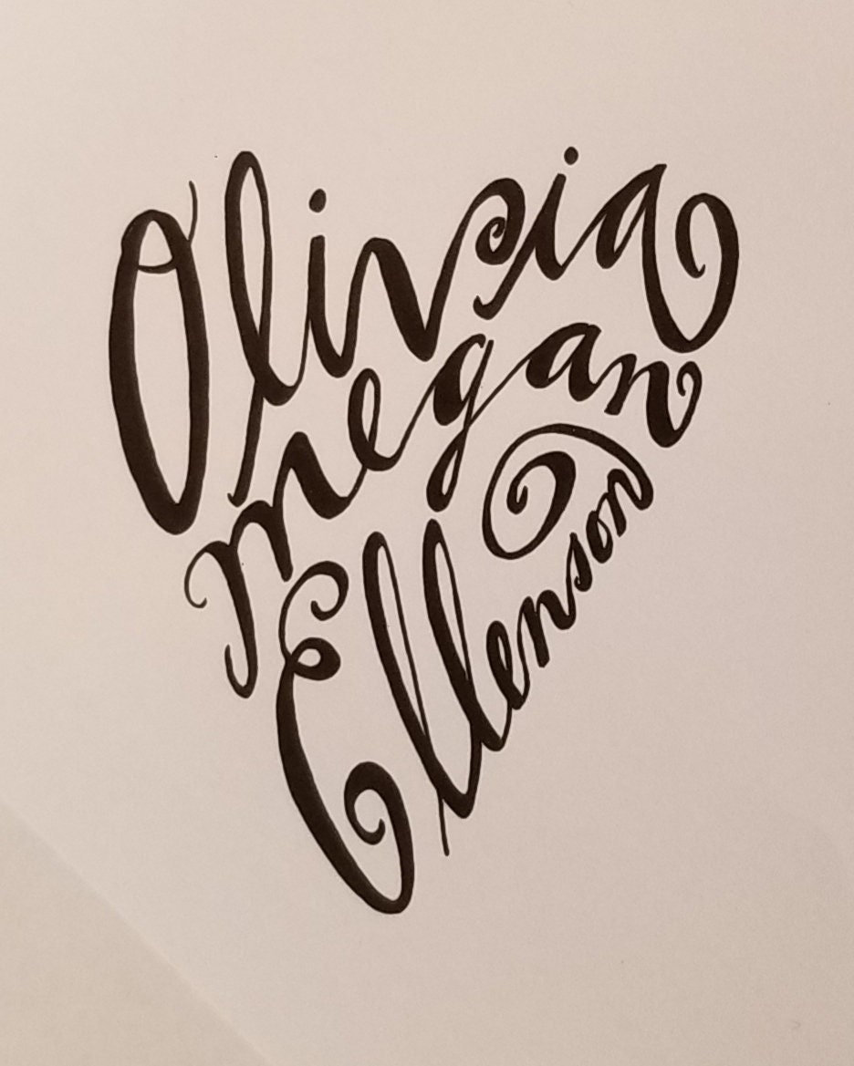Name Tattoo - Etsy